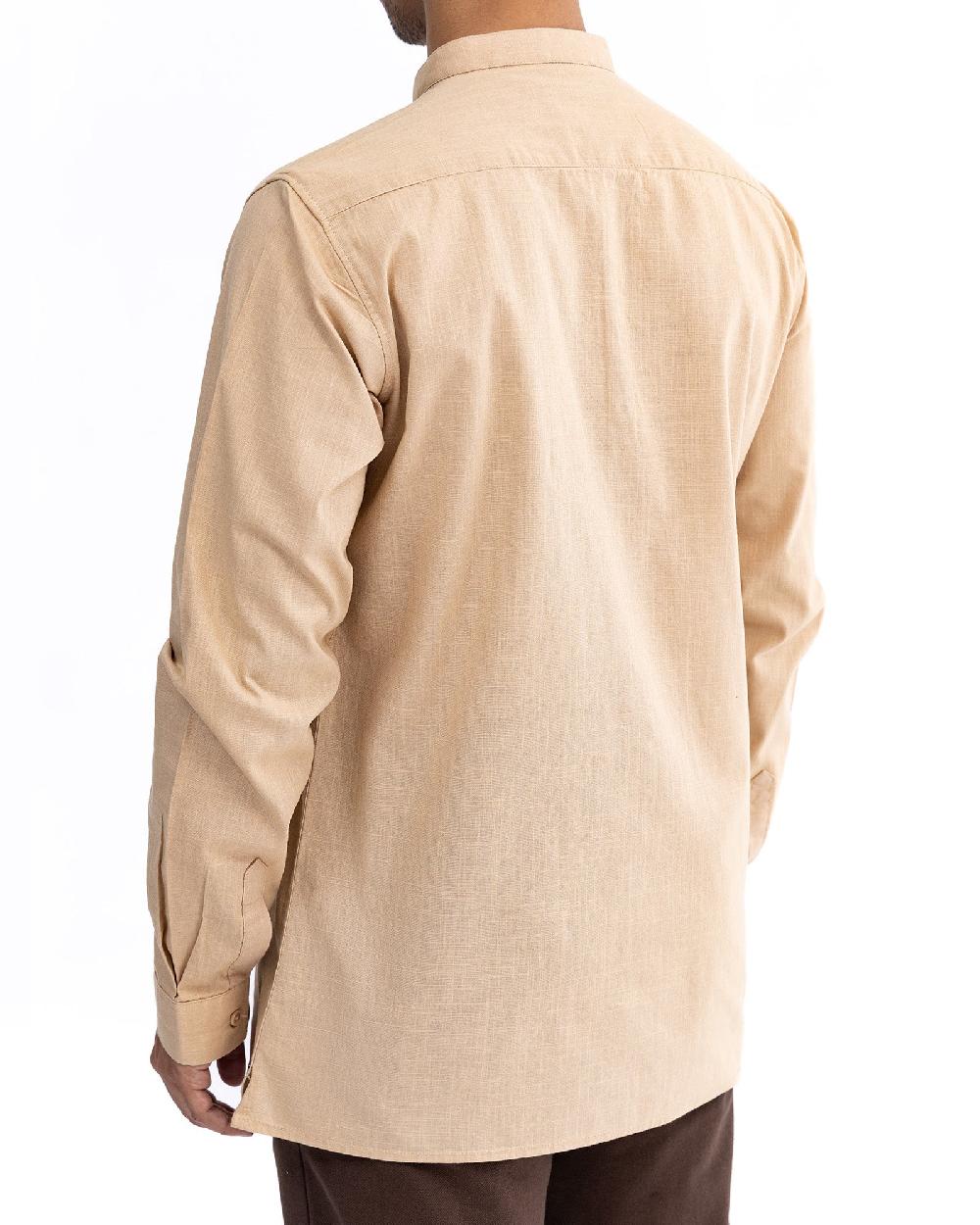 Engine Men Regular Fit Casual Shirt MC5029-00L-BGE