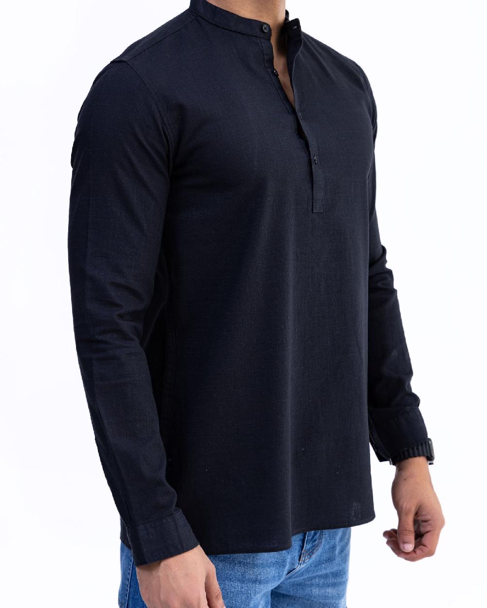 Engine Men Regular Fit Casual Shirt MC5029-00L-BLK