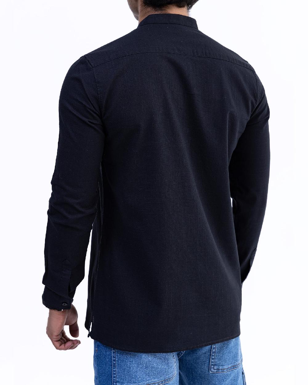 Engine Men Regular Fit Casual Shirt MC5029-00L-BLK