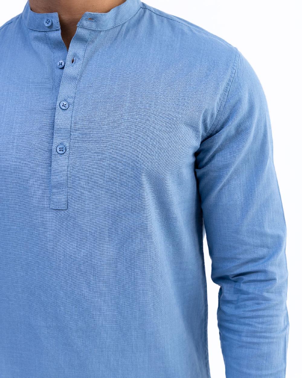 Engine Men Regular Fit Casual Shirt MC5029-00L-BLU