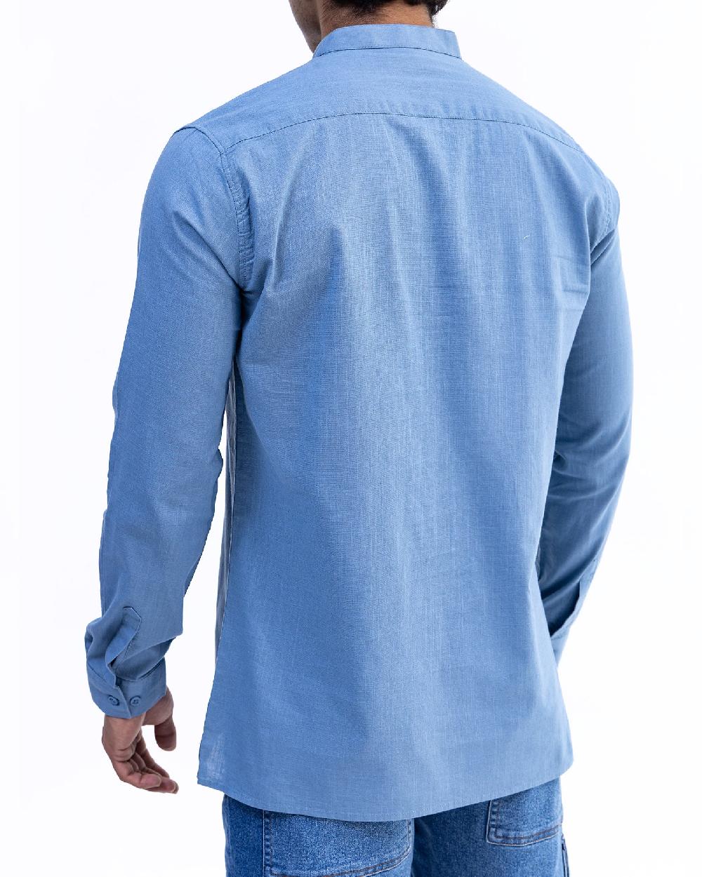 Engine Men Regular Fit Casual Shirt MC5029-00L-BLU