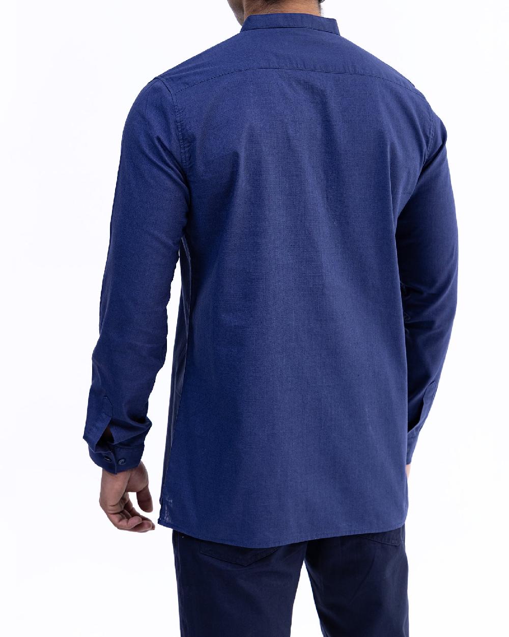 Engine Men Regular Fit Casual Shirt MC5029-00L-NVY