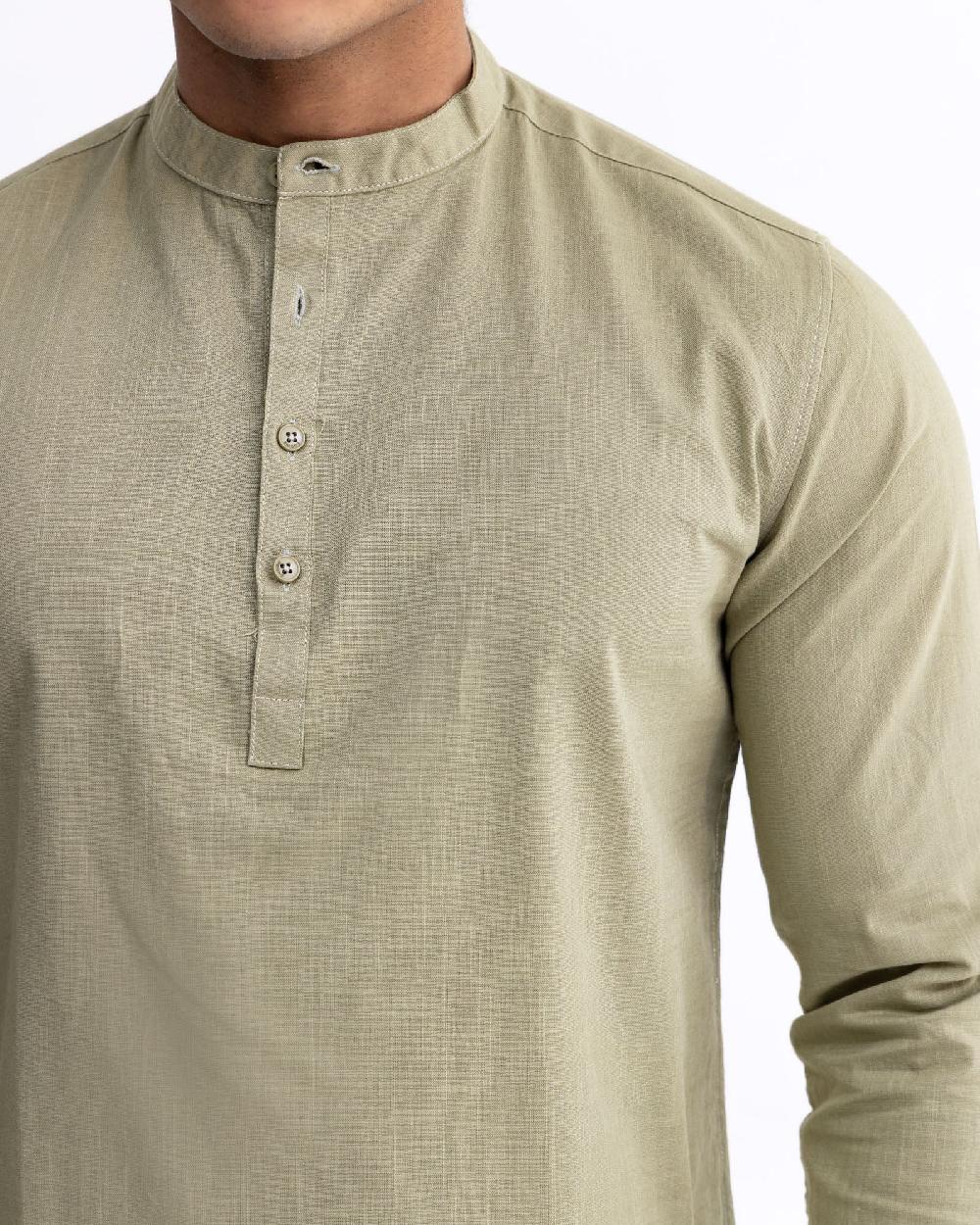 Engine Men Regular Fit Casual Shirt MC5029-00L-OLV