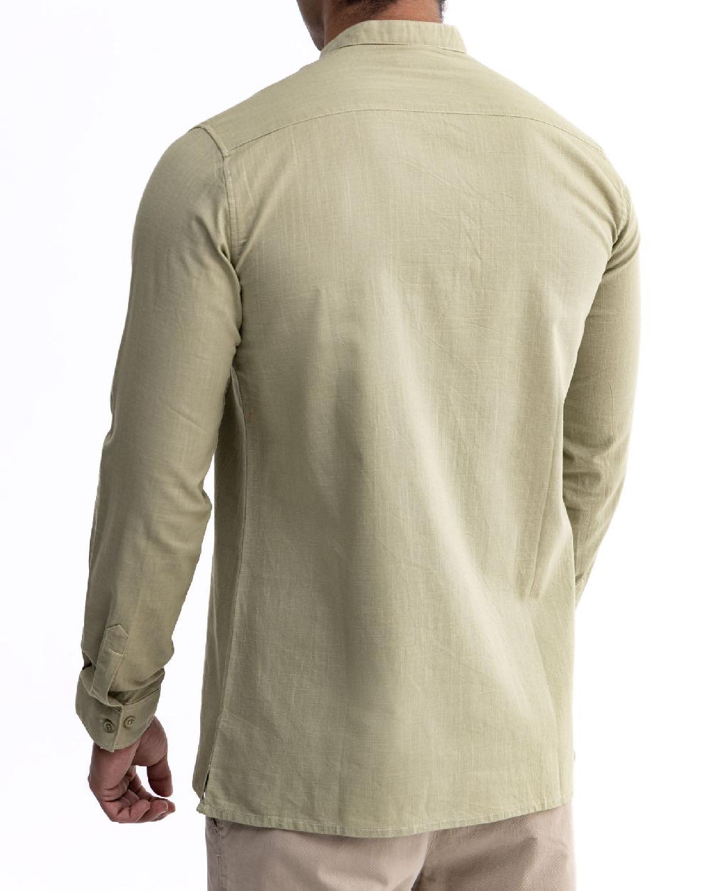 Engine Men Regular Fit Casual Shirt MC5029-00L-OLV