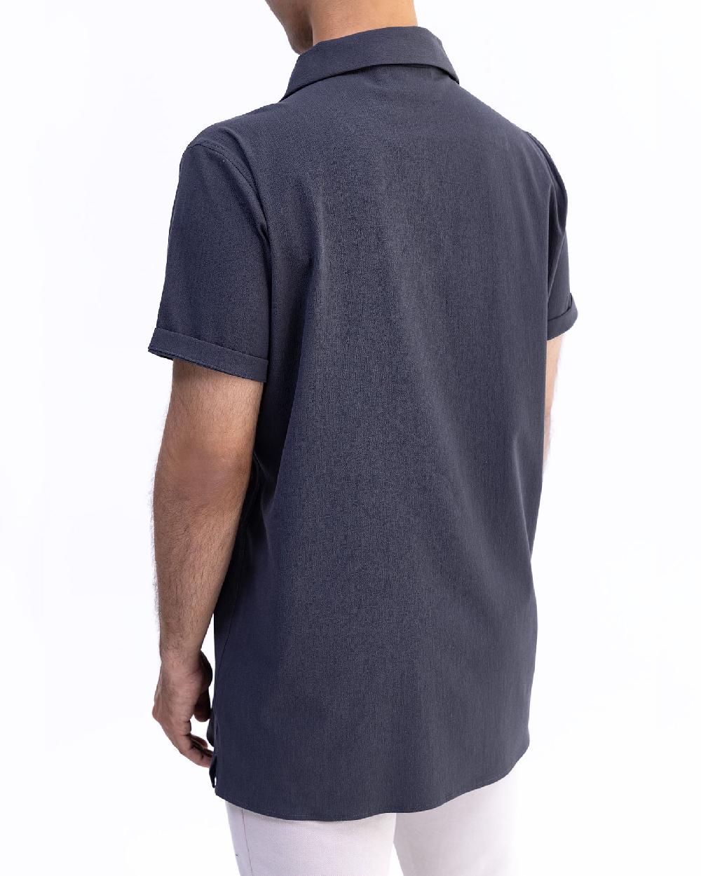 Engine Men Regular Fit Casual Shirt MC5030-00L-DGY