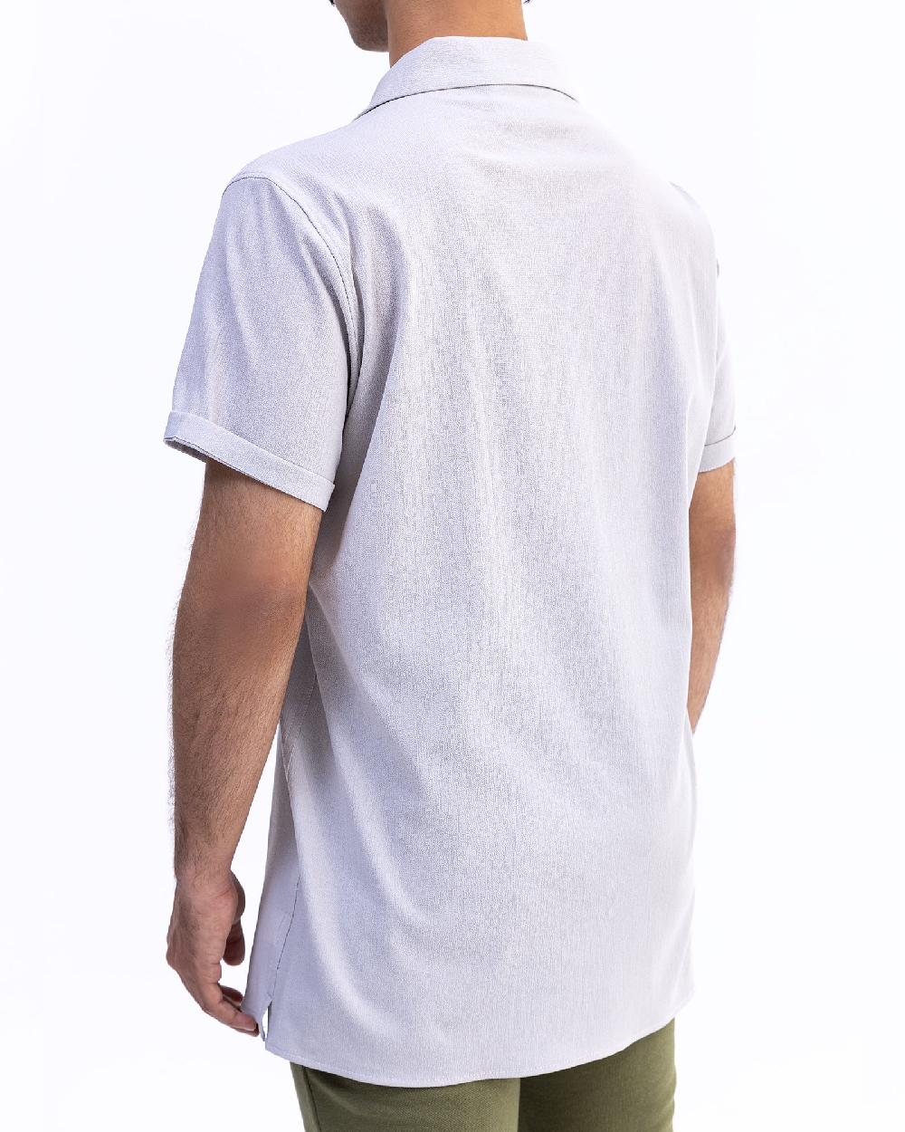 Engine Men Regular Fit Casual Shirt MC5030-00L-GRY