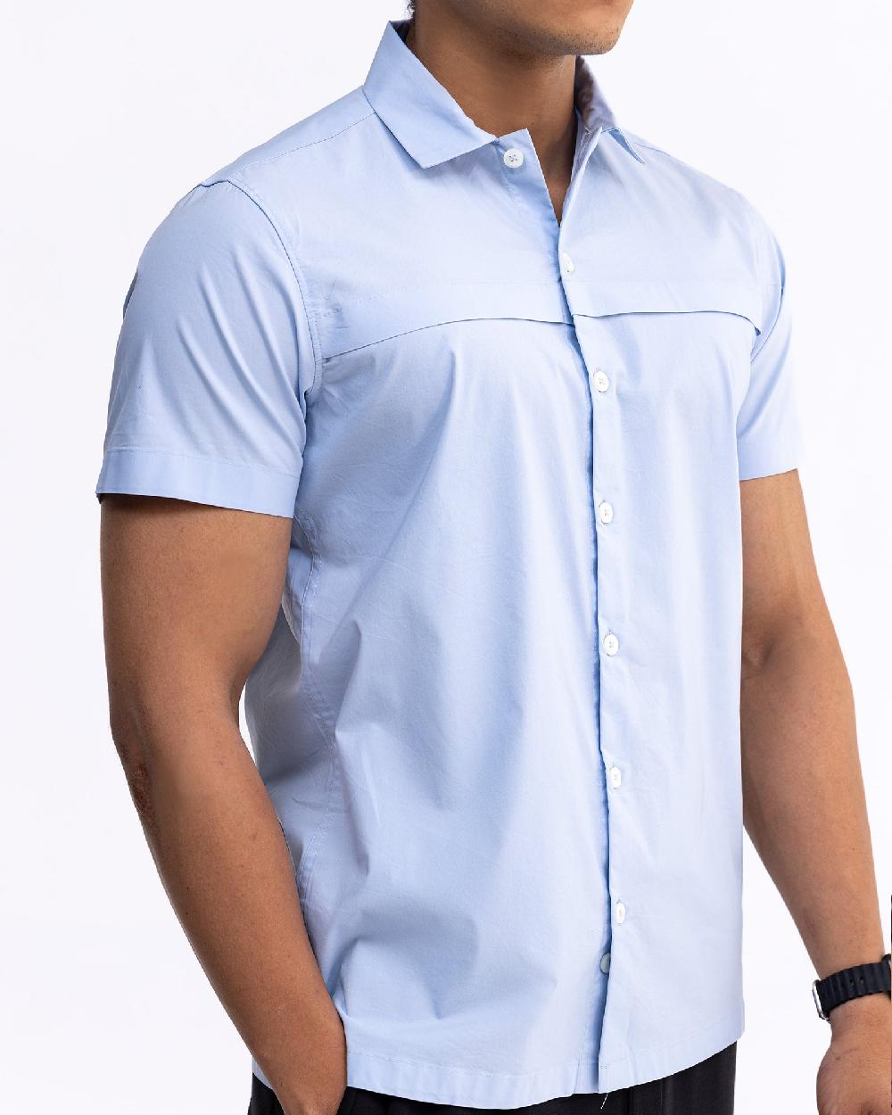Engine Men Regular Fit Casual Shirt MC5033-00L-LBL