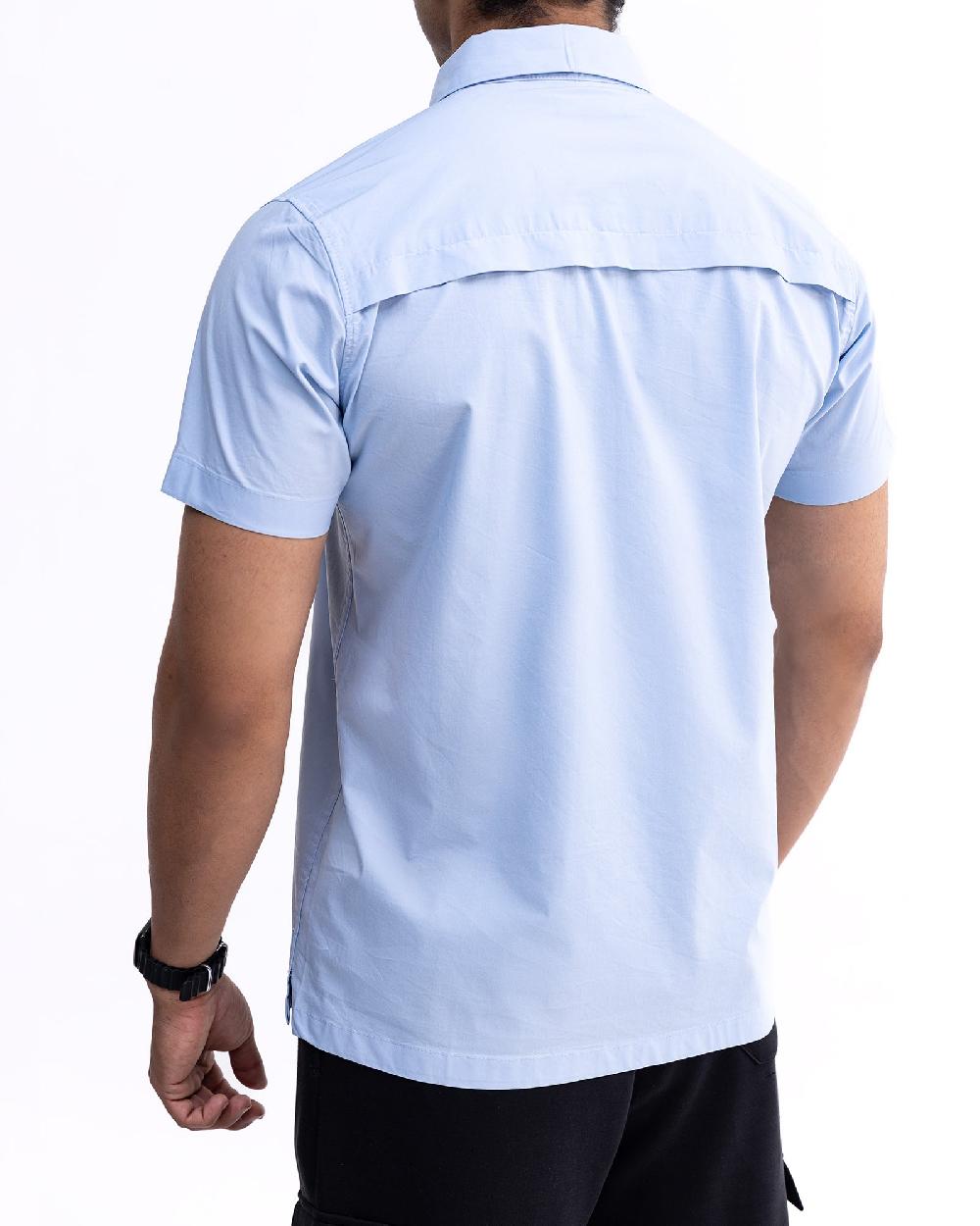 Engine Men Regular Fit Casual Shirt MC5033-00L-LBL