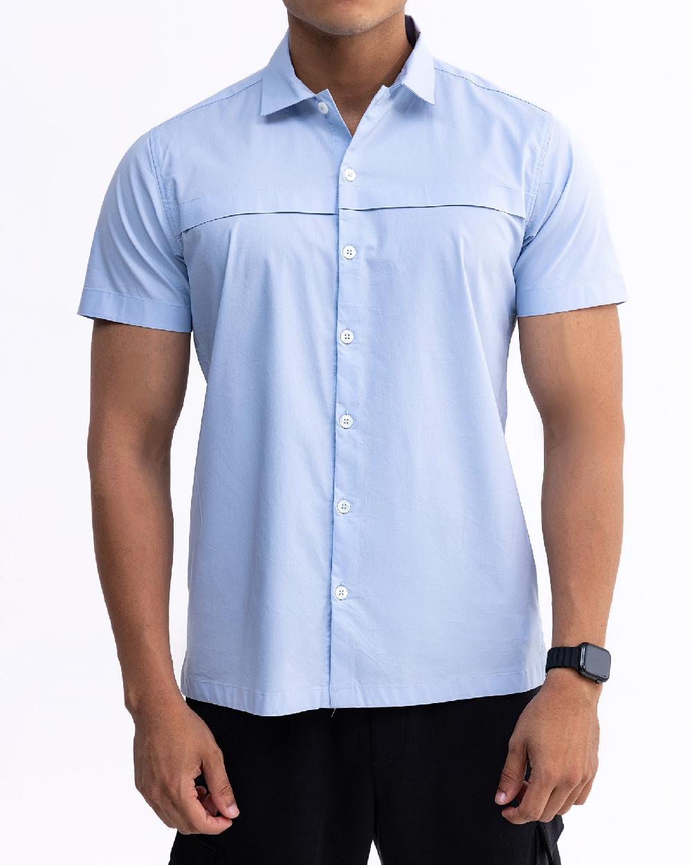 engine Men Regular Fit Casual Shirt MC5033-00L-LBL