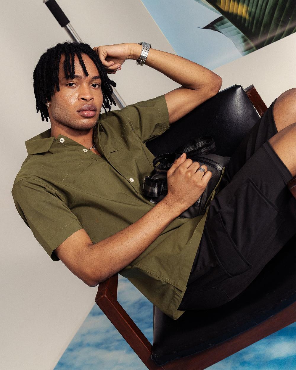 Engine Men Regular Fit Casual Shirt MC5033-00M-OLV