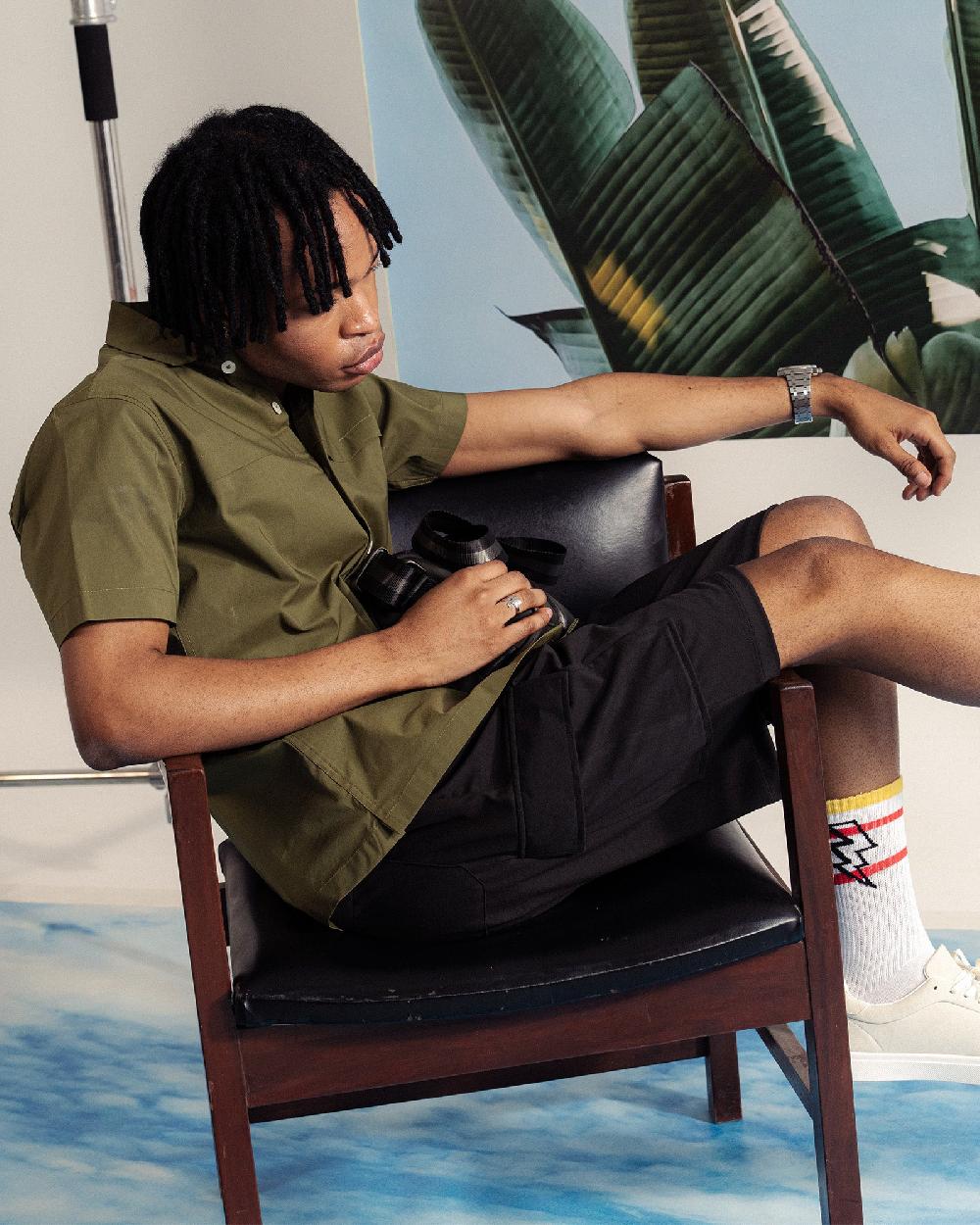 Engine Men Regular Fit Casual Shirt MC5033-00M-OLV