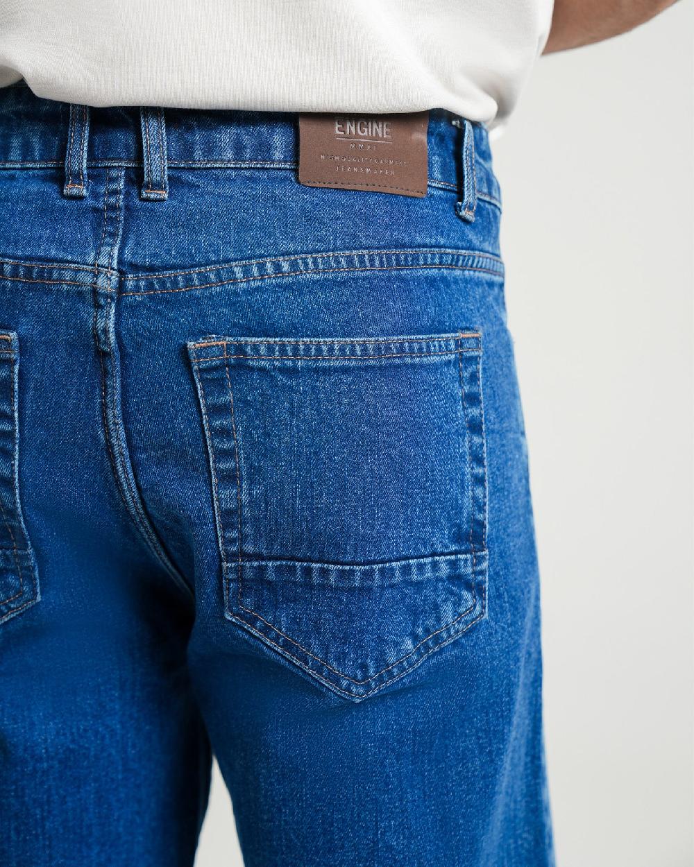 Engine Men Regular Fit Denim FD5057-030-BLU