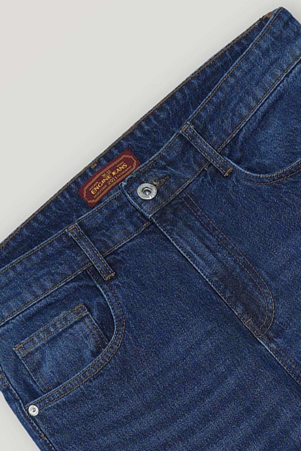 Engine Men Regular Fit Denim FD5074-030-BLU