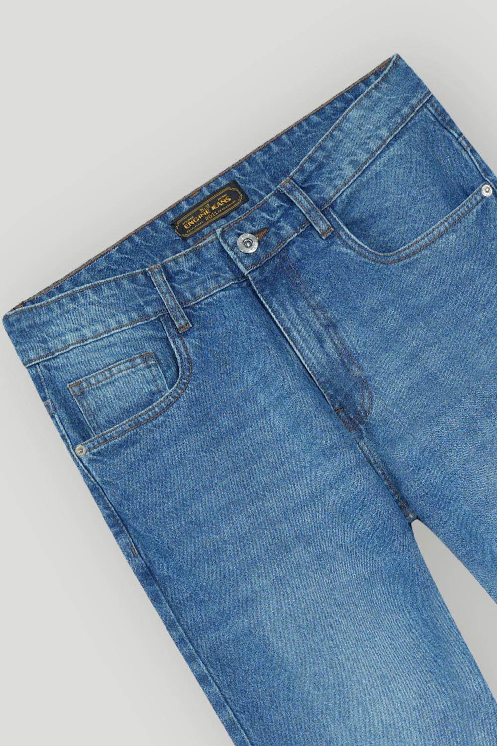 Engine Men Regular Fit Denim FD5083-032-BLU