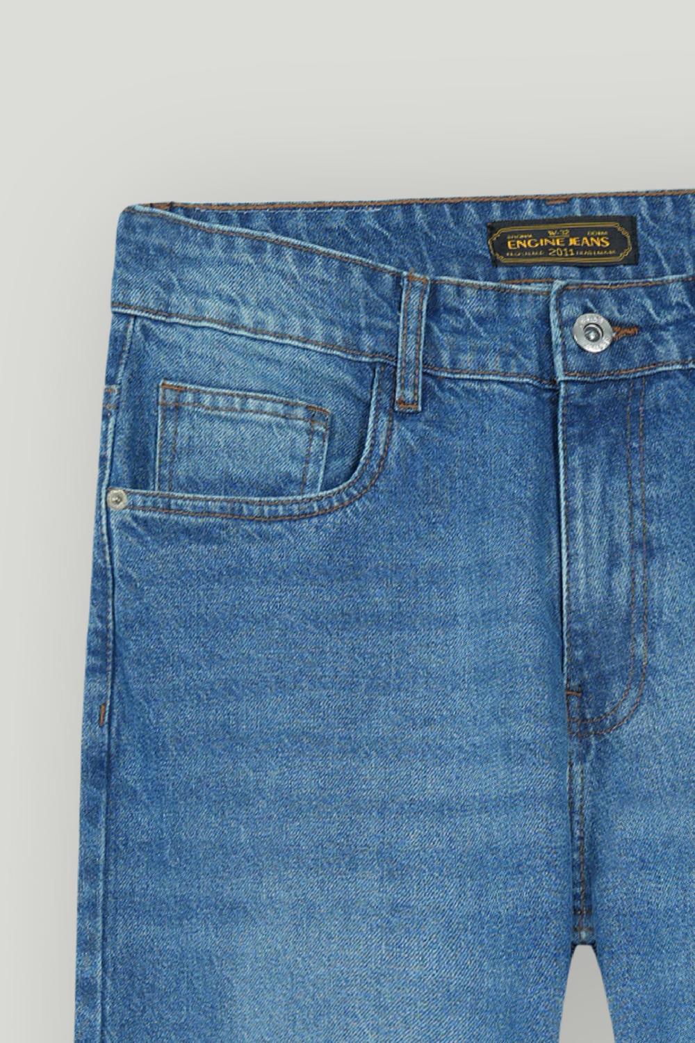 Engine Men Regular Fit Denim FD5083-032-BLU