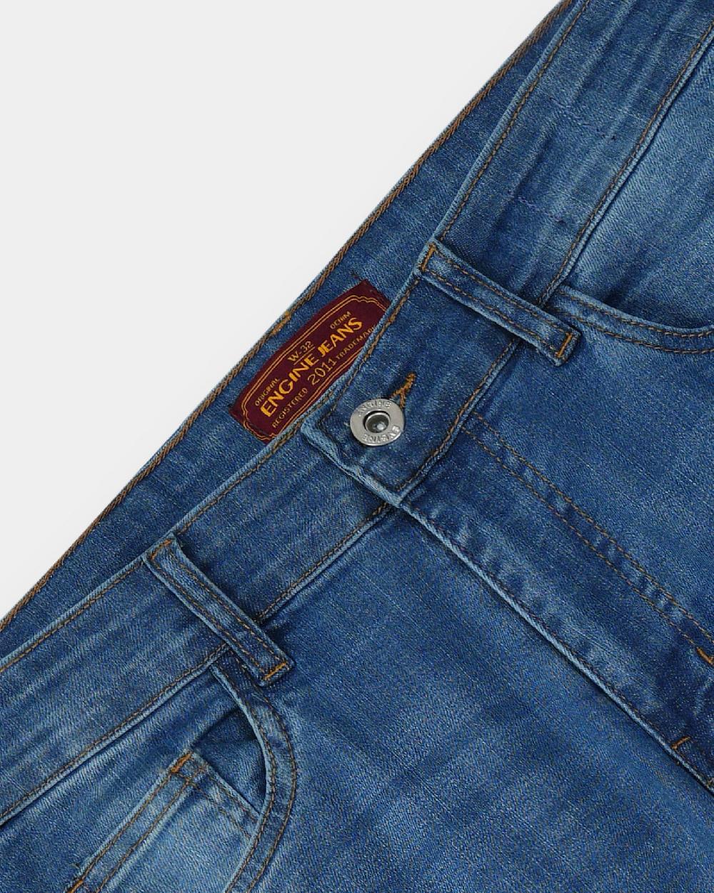 Engine Men Regular Fit Denim MD5019-030-BLU