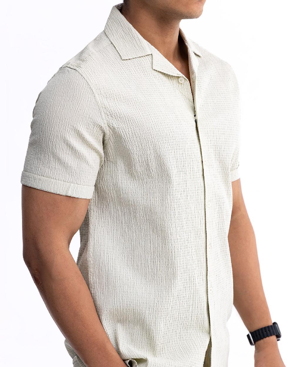 Engine Men Relax Fit Casual Shirt MC5013-00M-LGR