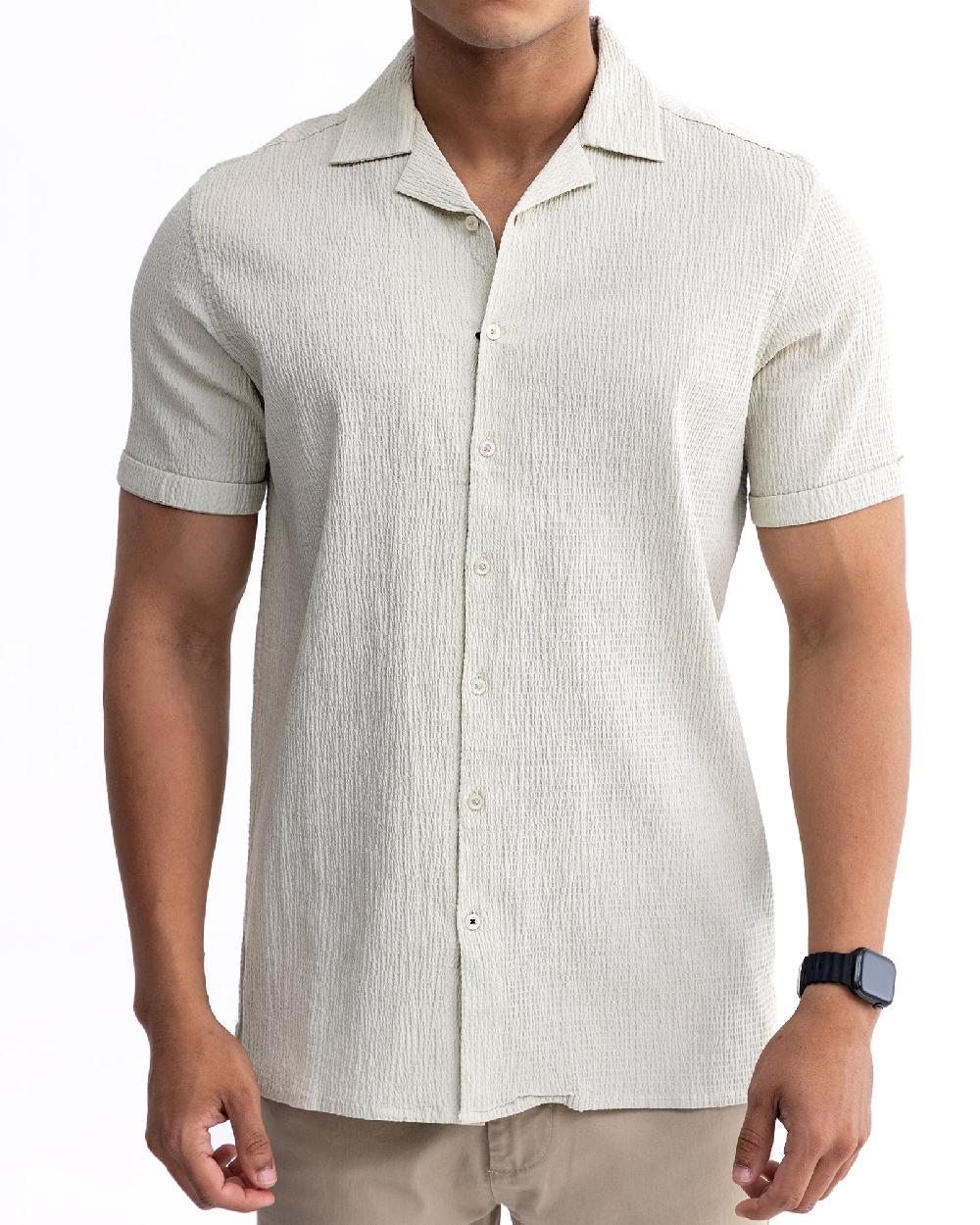 engine Men Relax Fit Casual Shirt MC5013-00M-LGR