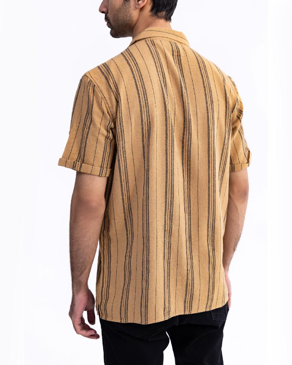 Engine Men Relax Fit Casual Shirt MC5019-00L-KHK