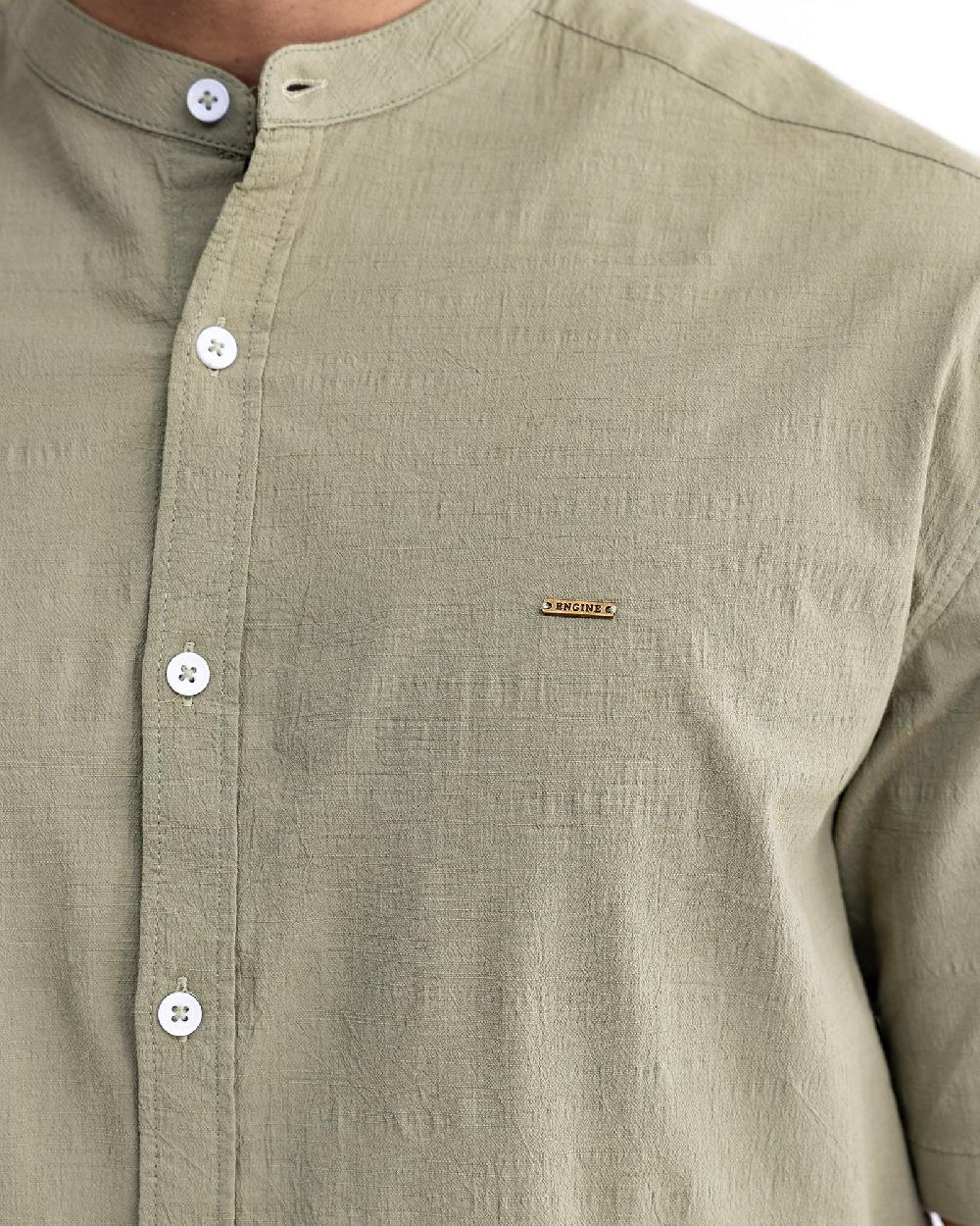 Engine Men Relax Fit Casual Shirt MC5023-00S-OLV