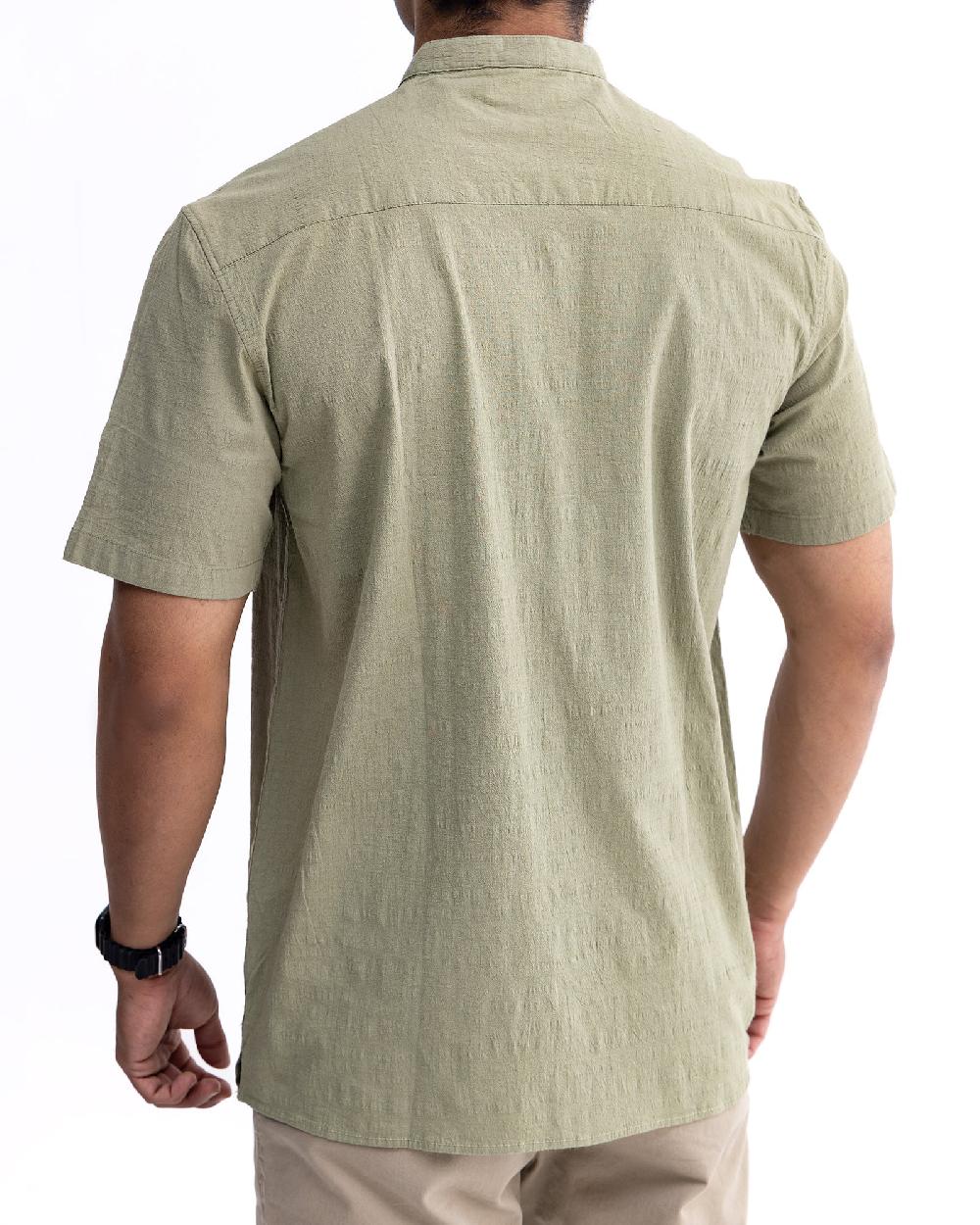 Engine Men Relax Fit Casual Shirt MC5023-00S-OLV