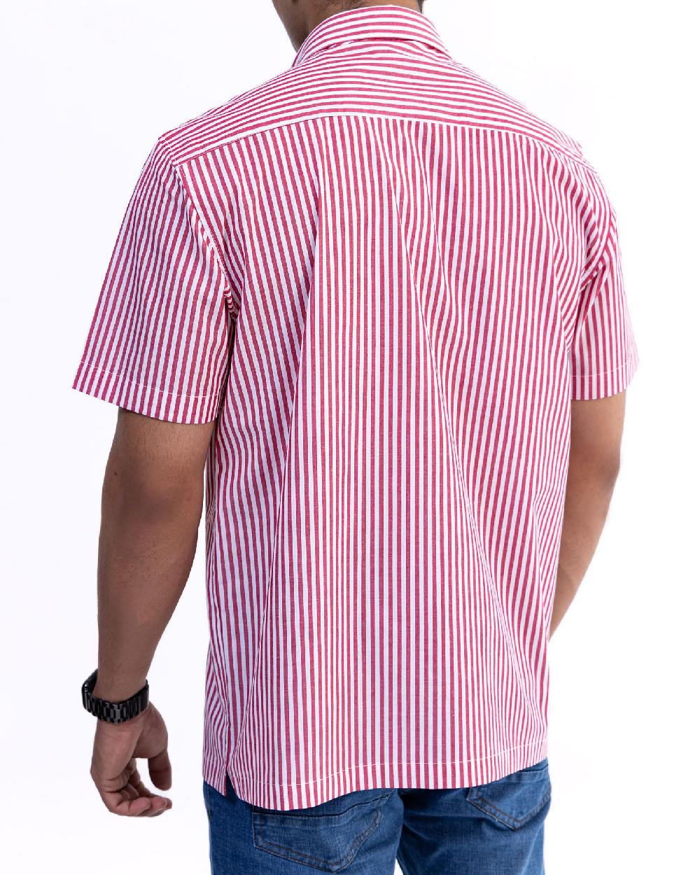 Engine Men Relax Fit Casual Shirt MC5034-00L-RED