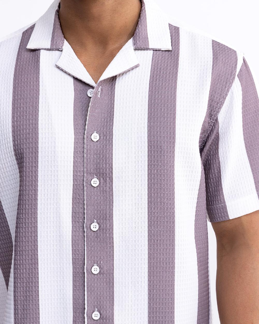 Engine Men Relax Fit Casual Shirt MC5035-00L-BRN