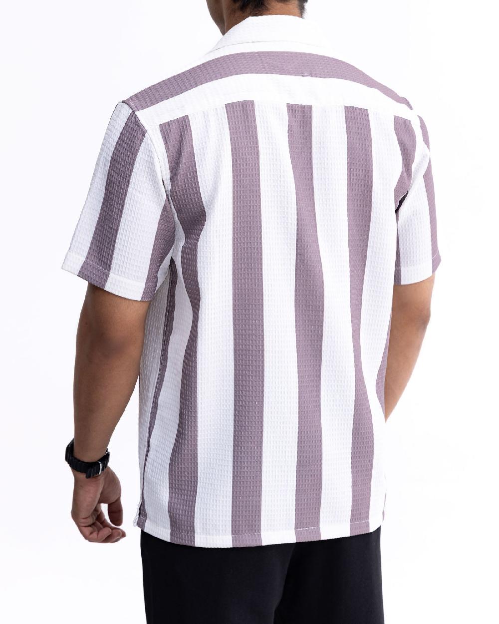 Engine Men Relax Fit Casual Shirt MC5035-00L-BRN