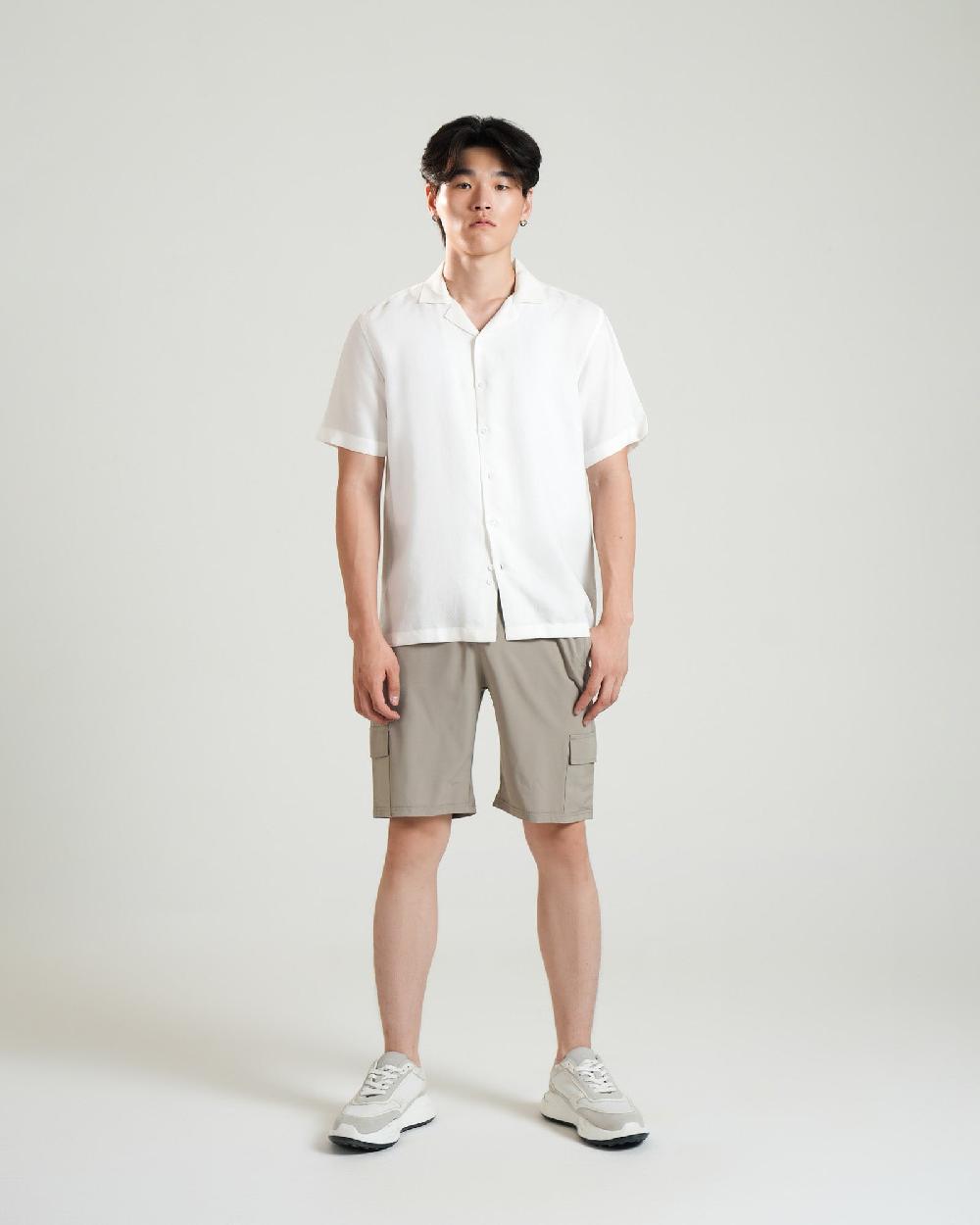 engine Men Relax Fit Casual Shirt MC5036-00L-WHT