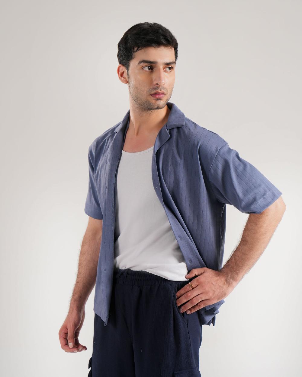 Engine Men Relaxed Fit Button Down MT5126-00L-IND