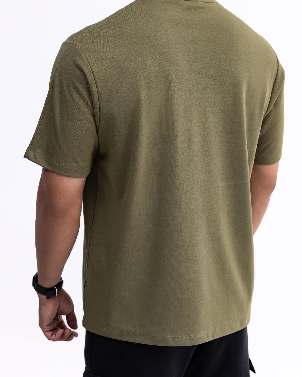 Engine Men Relaxed Fit T Shirt MT5125-0XL-OLV
