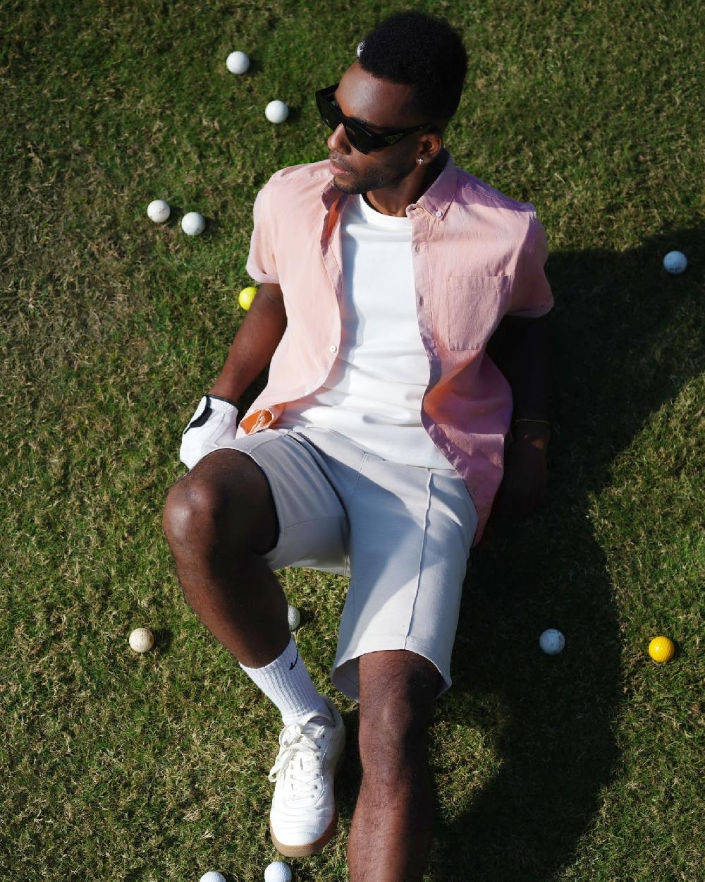 Engine Men Short MO5011-00L-WHT