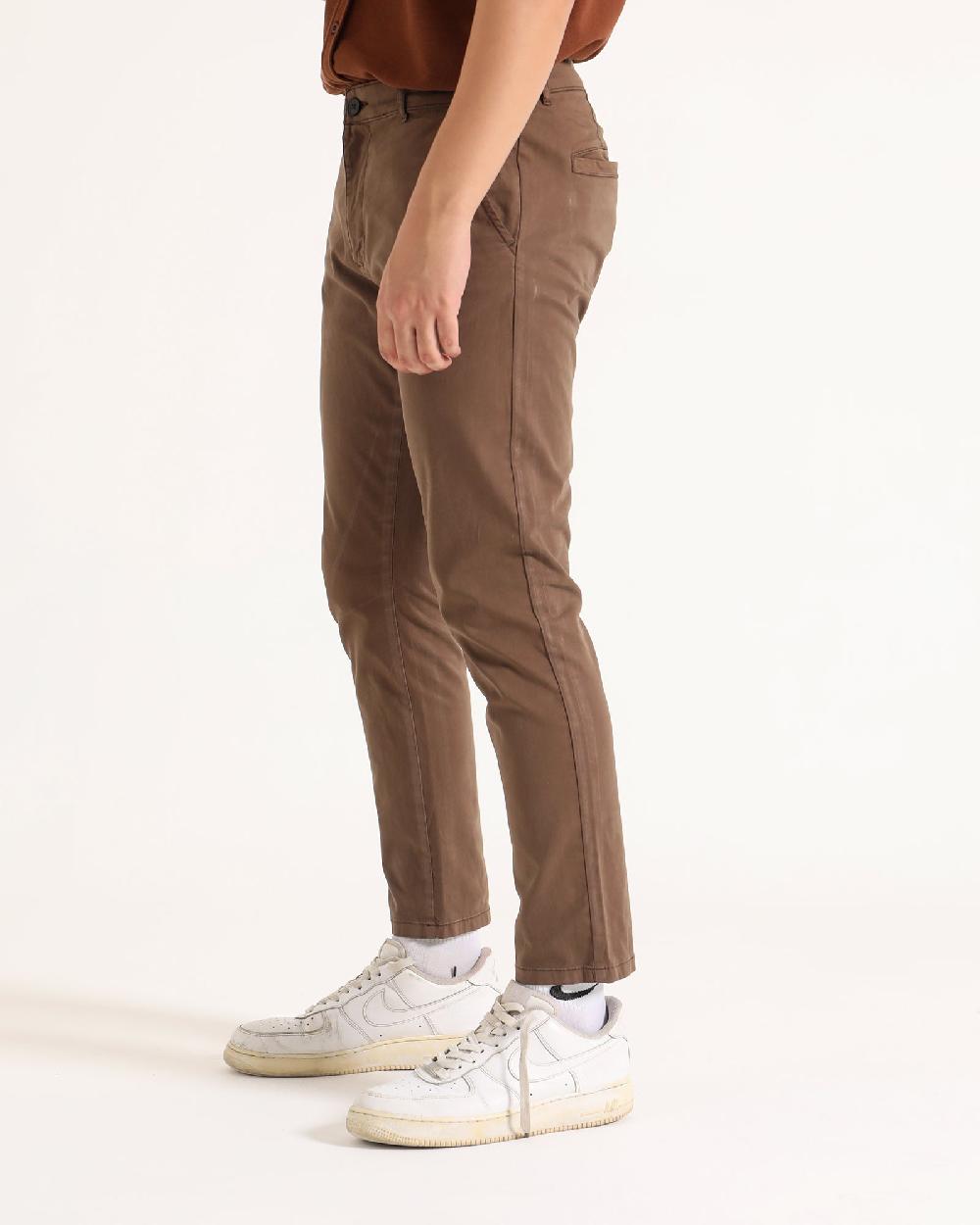 Engine Men Slim Chino Pant MP4002-030-BRN