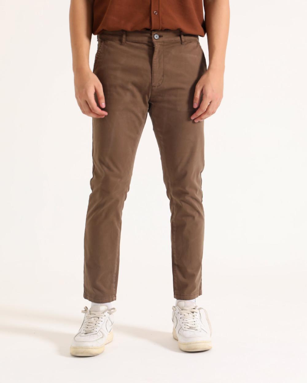 engine Men Slim Chino Pant MP4002-030-BRN