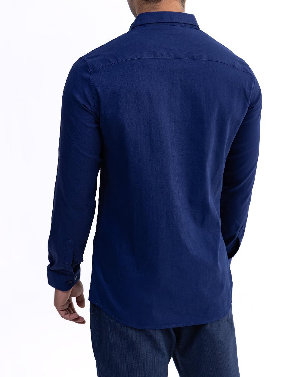 Engine Men Slim Fit Casual Shirt MC5008-00L-NVY