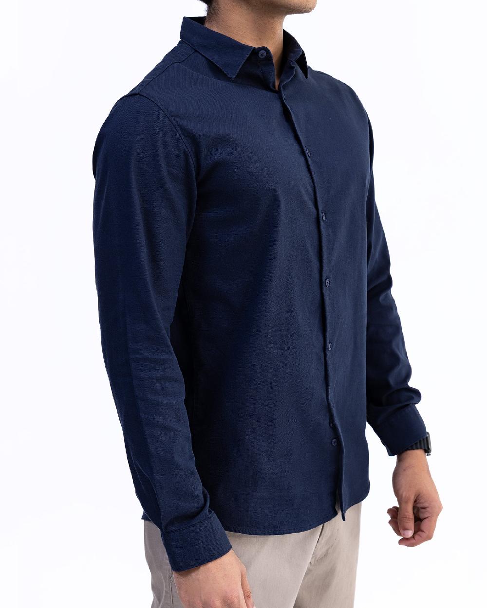 Engine Men Slim Fit Casual Shirt MC5008-00S-DNY