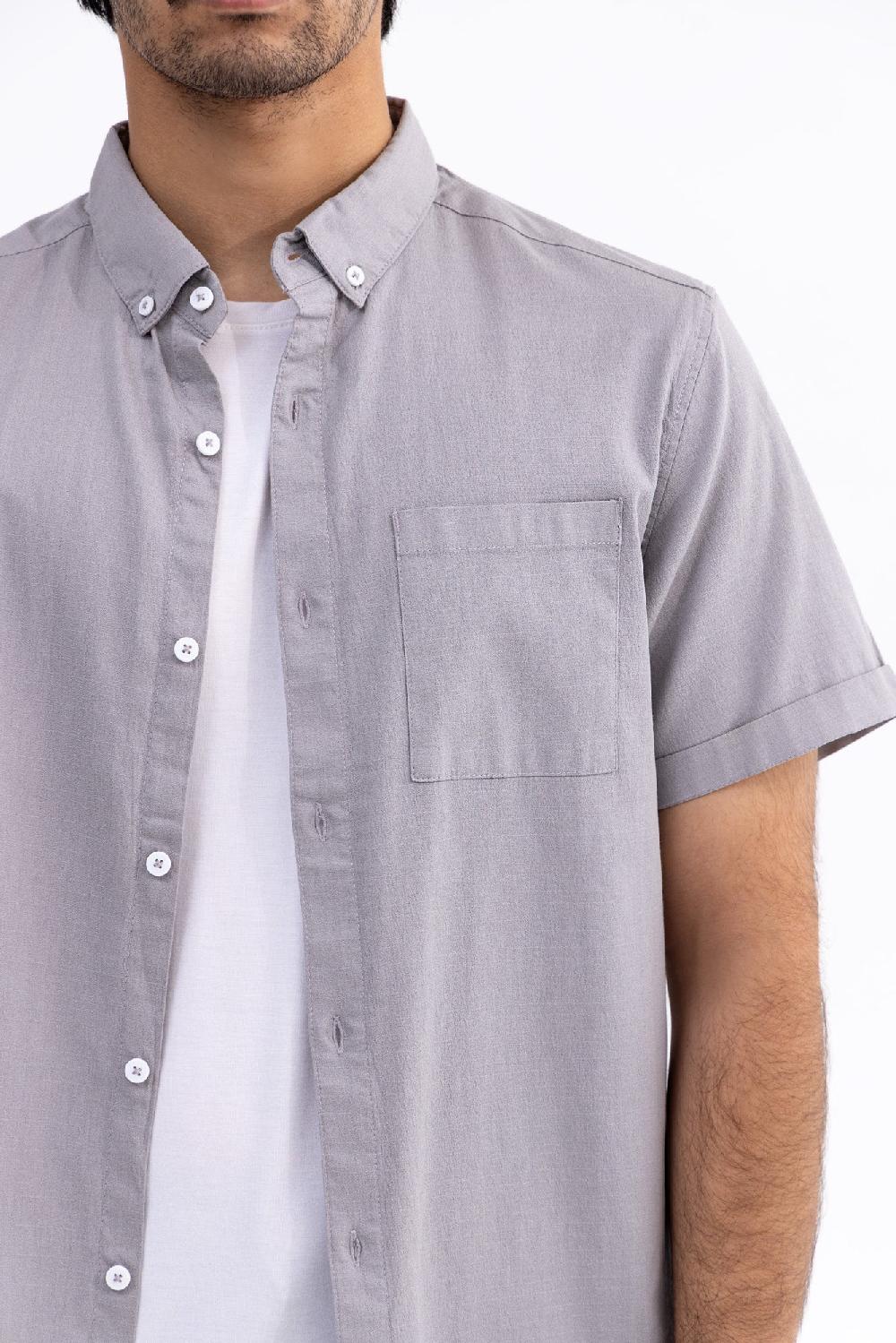 Engine Men Slim Fit Casual Shirt MC5010-00L-GRY