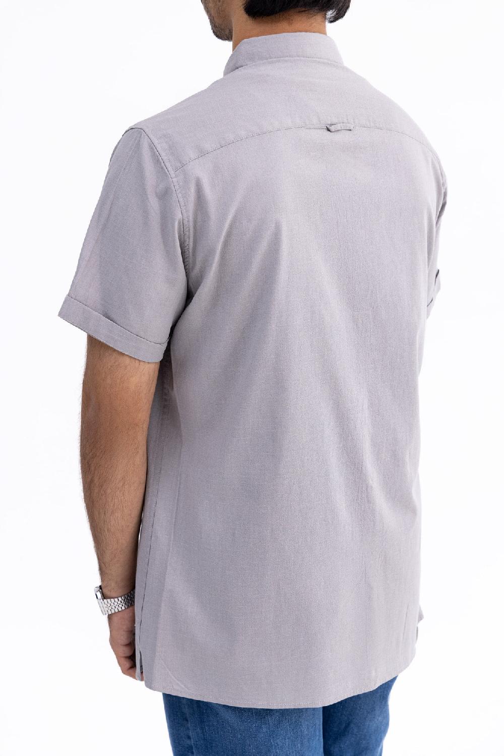 Engine Men Slim Fit Casual Shirt MC5010-00L-GRY