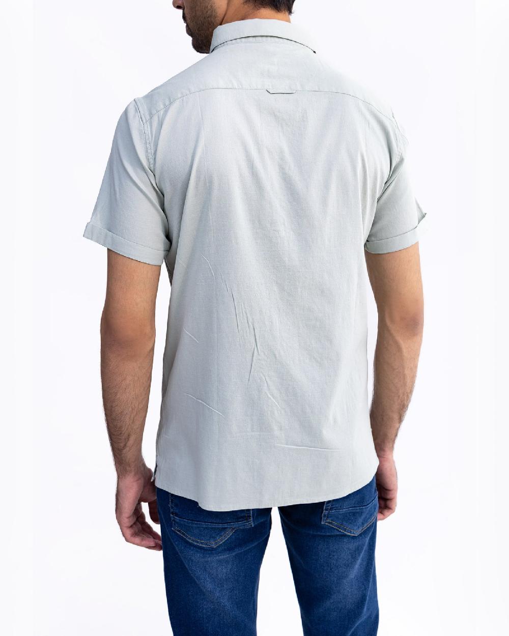Engine Men Slim Fit Casual Shirt MC5010-00L-SGR