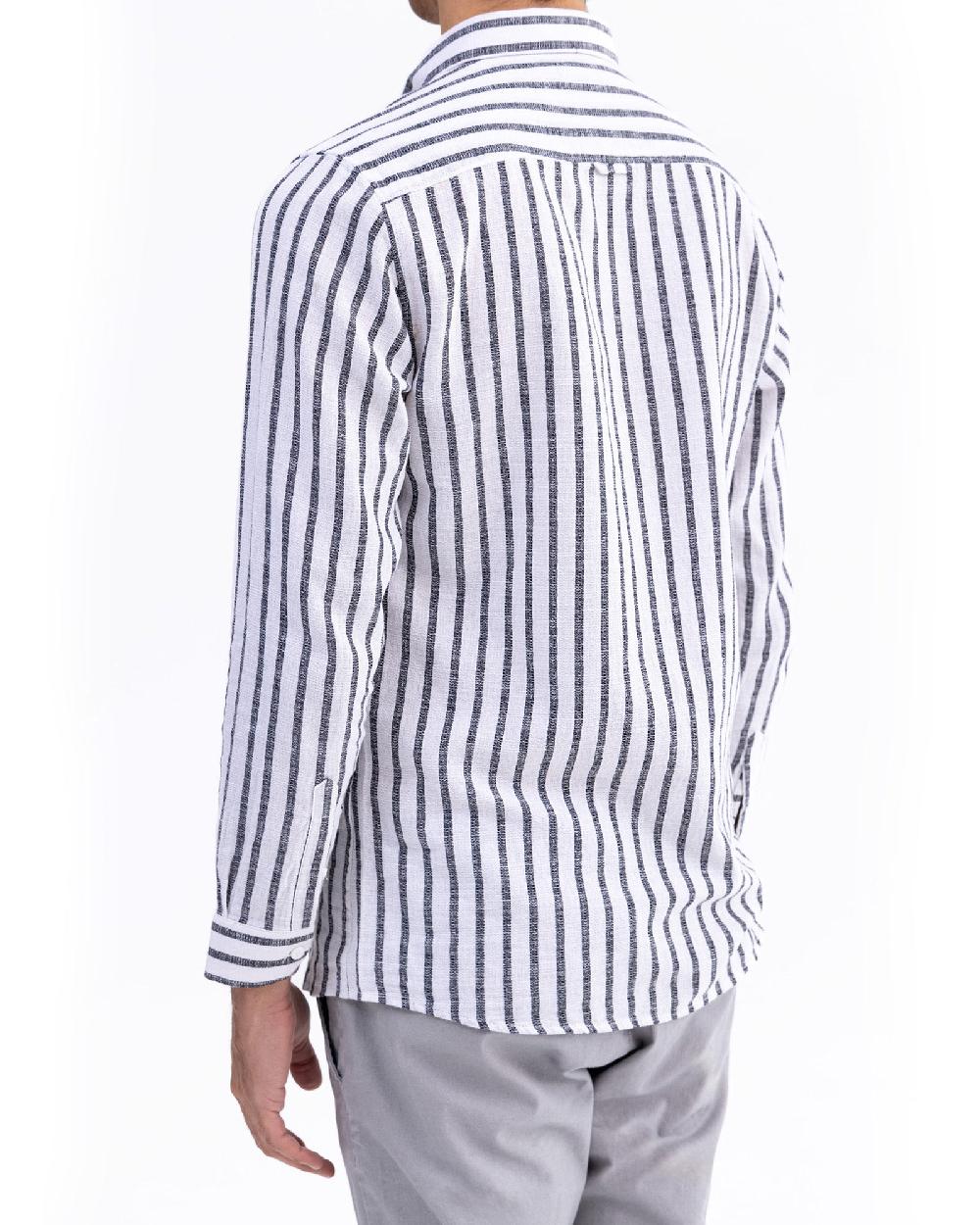 Engine Men Slim Fit Casual Shirt MC5017-00L-WHT