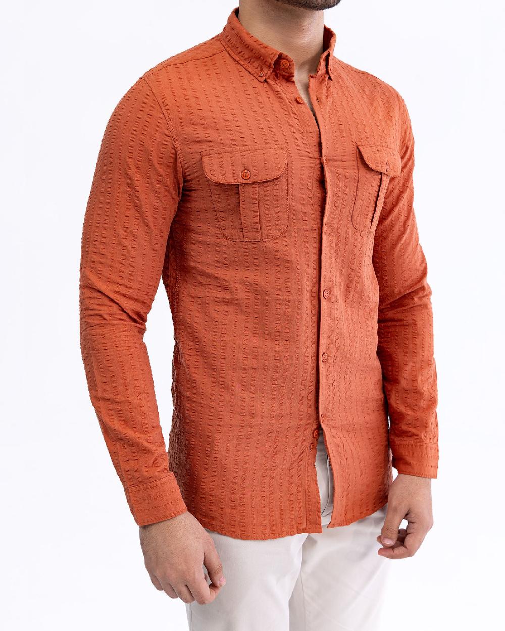 Engine Men Slim Fit Casual Shirt MC5018-00L-RST