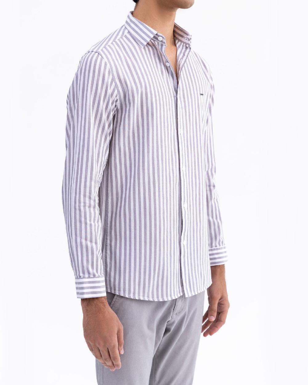 Engine Men Slim Fit Casual Shirt MC5020-00L-GRY