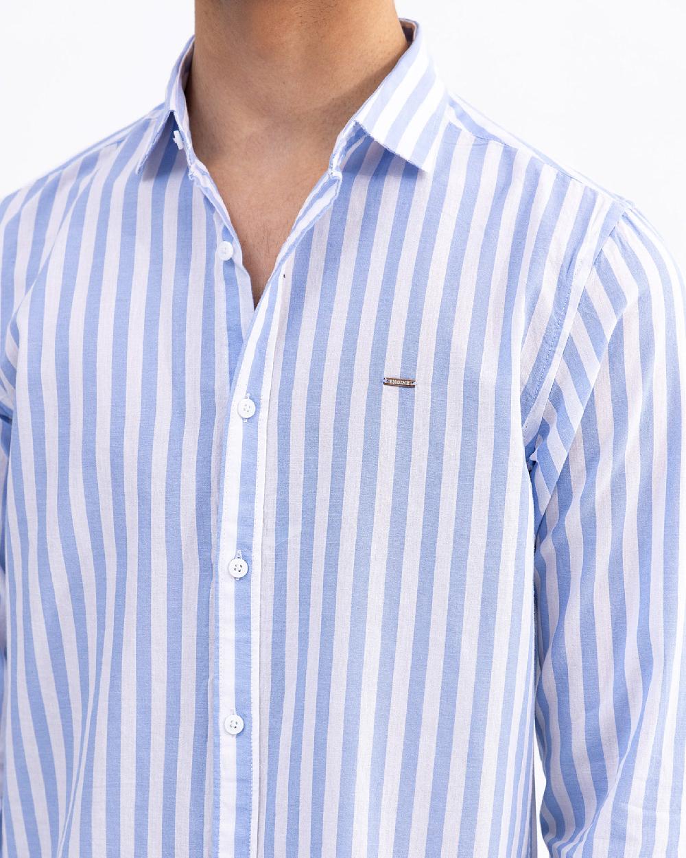 Engine Men Slim Fit Casual Shirt MC5020-00L-SKB