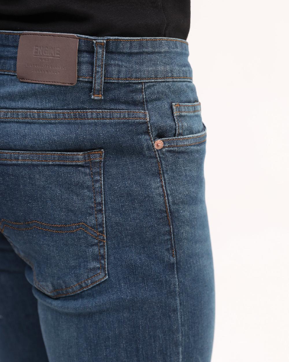 Engine Men Slim Fit Denim FD5013-030-BLU