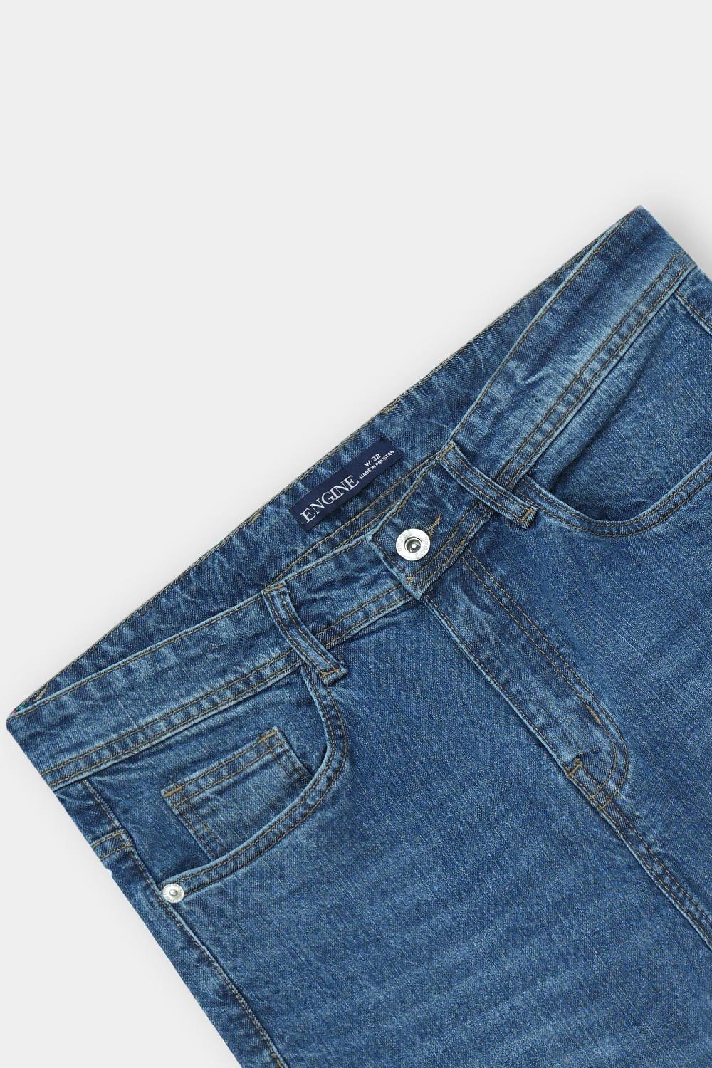 Engine Men Slim Fit Denim FD5038-030-BLU