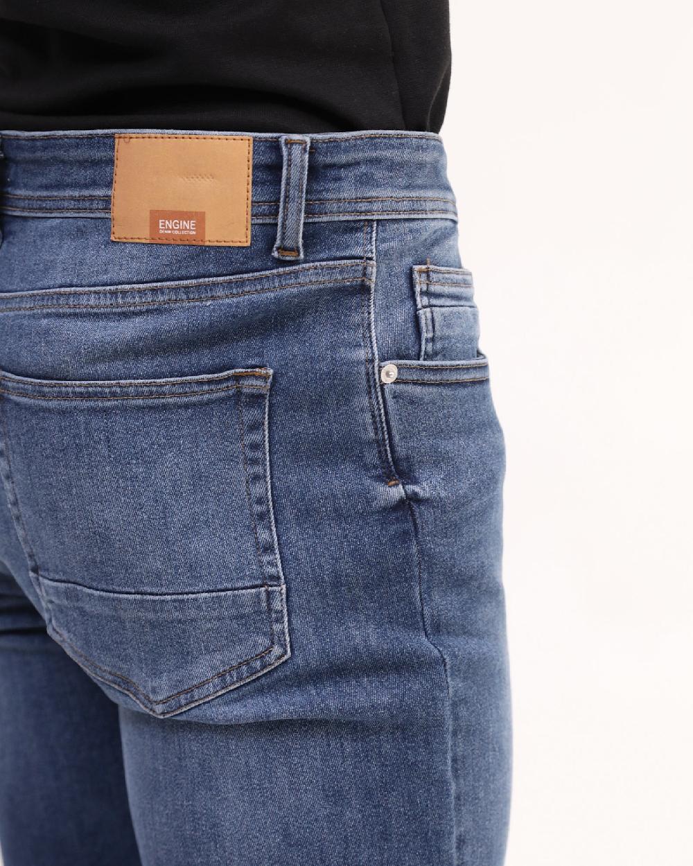 Engine Men Slim Fit Denim MD5006-030-BLU