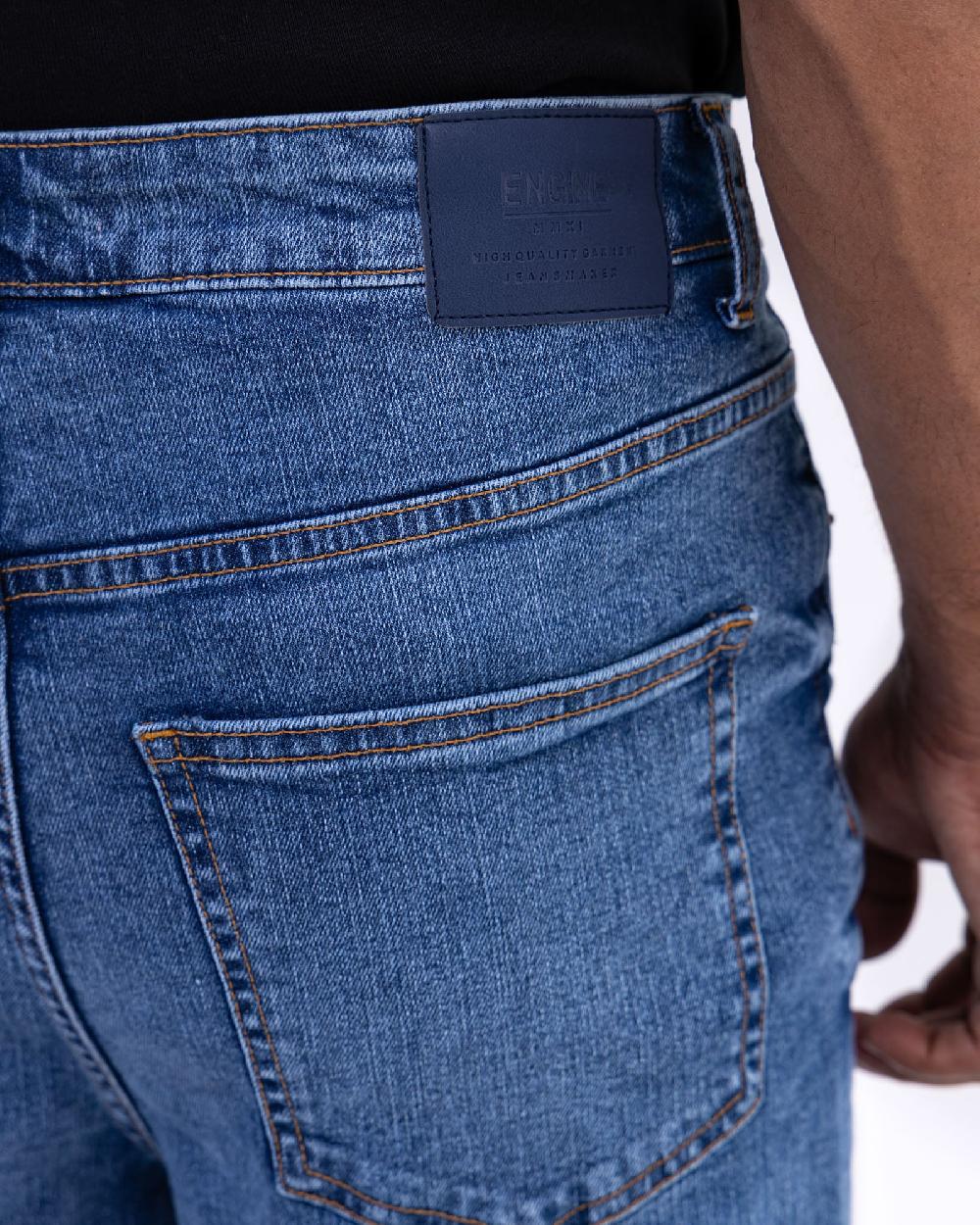 Engine Men Slim Fit Denim MD5007-030-BLU