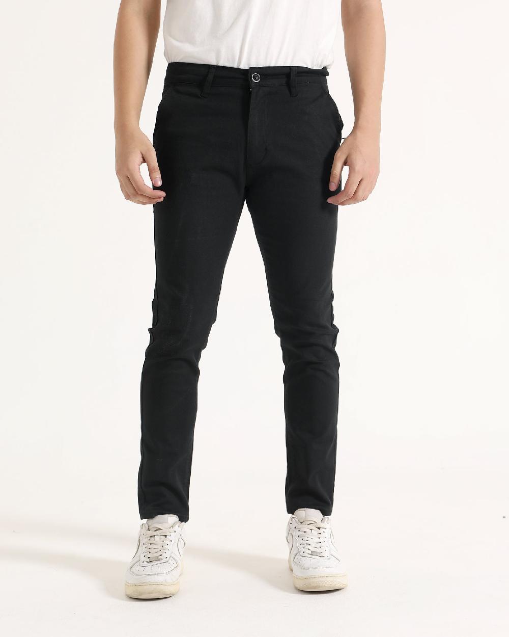 engine Men Slim Fit Pant FP4022-030-BLK