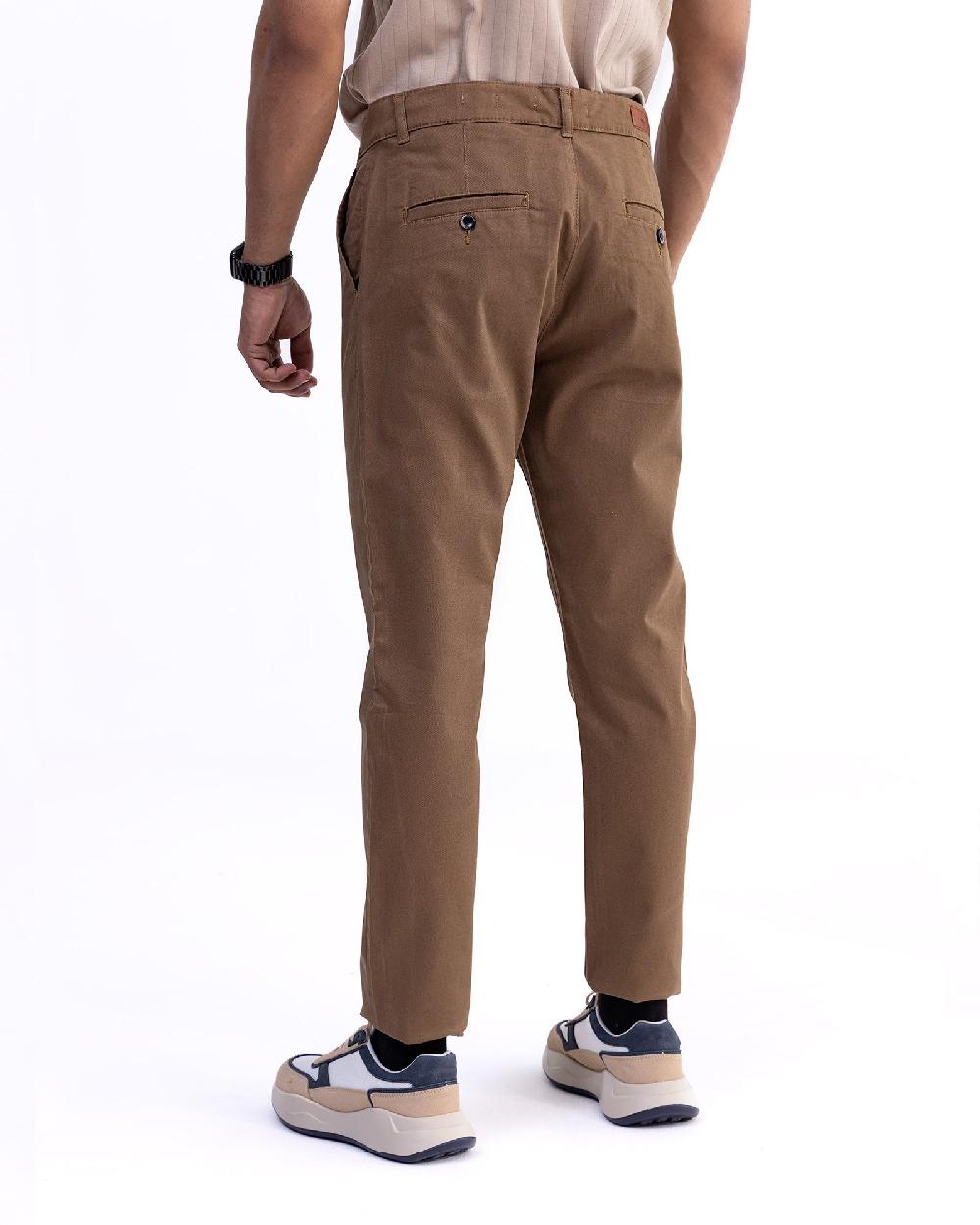 Engine Men Slim Fit Pant FP5004-030-BRN
