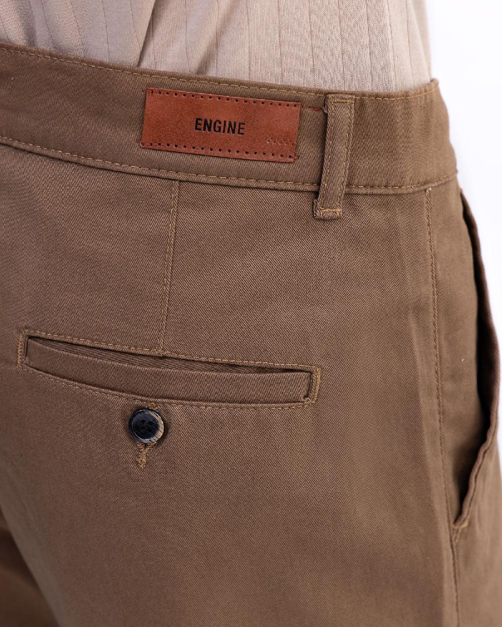Engine Men Slim Fit Pant FP5004-030-BRN